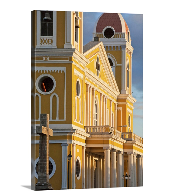 Cathedral de Granada, Park Colon, Granada, Nicaragua